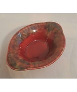 English China Spectria Flambe Bowl with Drip Glaze - £12.01 GBP
