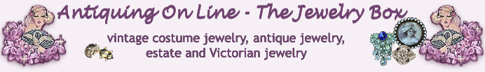 A welcome banner for AntiquingOnLine