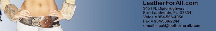 A welcome banner for DiscountBelts.net