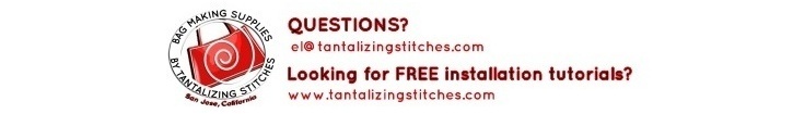 A welcome banner for Tantalizing Stitches on Bonanzle