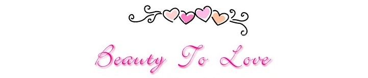 A welcome banner for BEAUTY TO LOVE