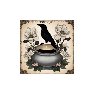 A welcome banner for Enchanted Magnolia Professional Witchcraft Services