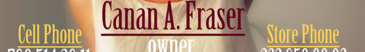 A welcome banner for Screamfamous Clothing