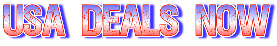 A welcome banner for USA DEALS NOW