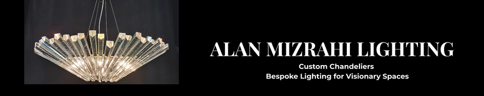 A welcome banner for Alan Mizrahi Lighting Design