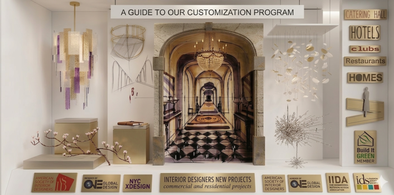 A welcome banner for Alan Mizrahi Lighting Design