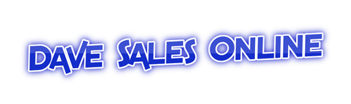 A welcome banner for Dave Sales Online