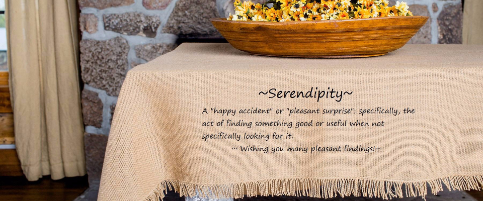 A welcome banner for Serendipity Upscale Resale