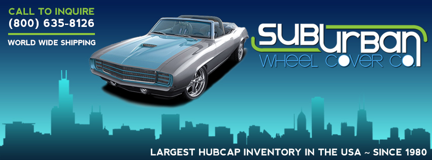 A welcome banner for Suburban Wheel Cover (800)635-8126 www.suburbanwheelcover.com