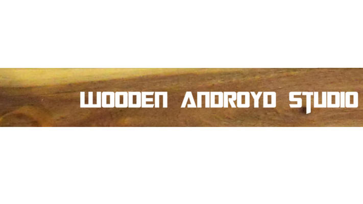 A welcome banner for Wooden Androyd Studio
