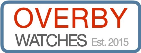 A welcome banner for Overby Watches