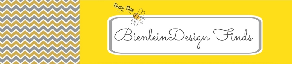 A welcome banner for BienleinDesign Finds