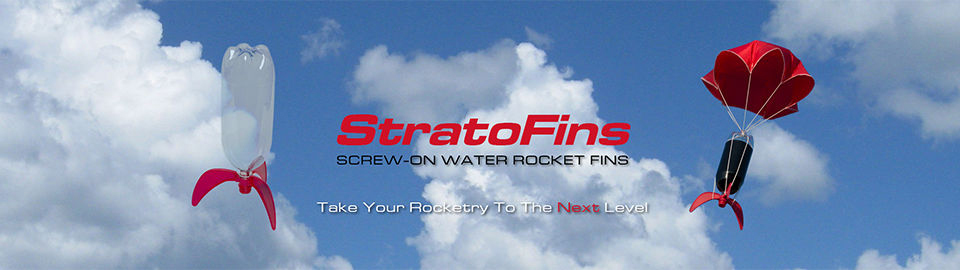 A welcome banner for Stratofins