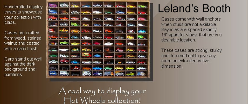 A welcome banner for Leland's store