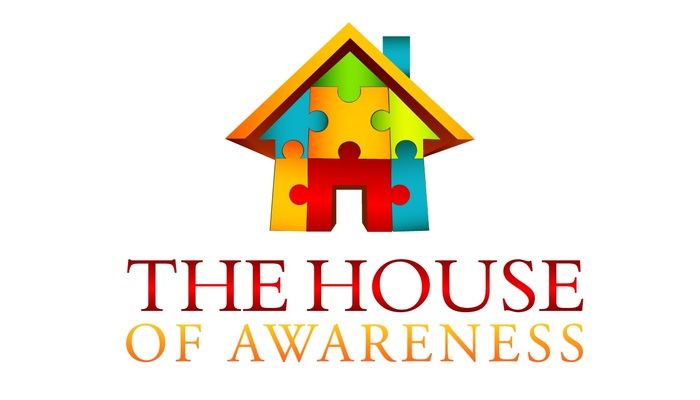 A welcome banner for The House of Awareness