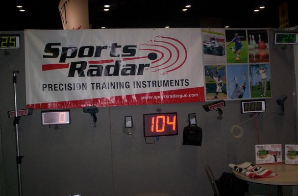 A welcome banner for Sports Radar Ltd.