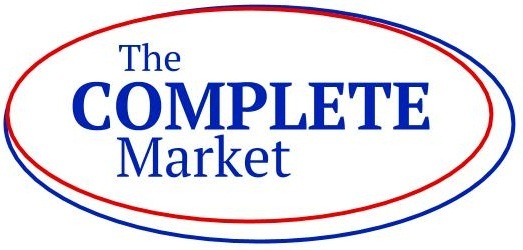 A welcome banner for The Complete Market