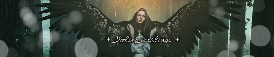 A welcome banner for Darling Darklings Magick Shoppe - Spirit Vessels, Mojo  Bags, and Talismans