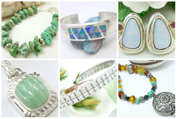 A welcome banner for DianesDangles Jewelry A Collection of Color and Design