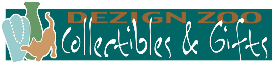 A welcome banner for Dezign Zoo Collectibles