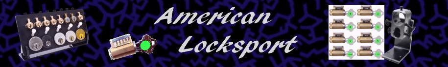 A welcome banner for American Locksport