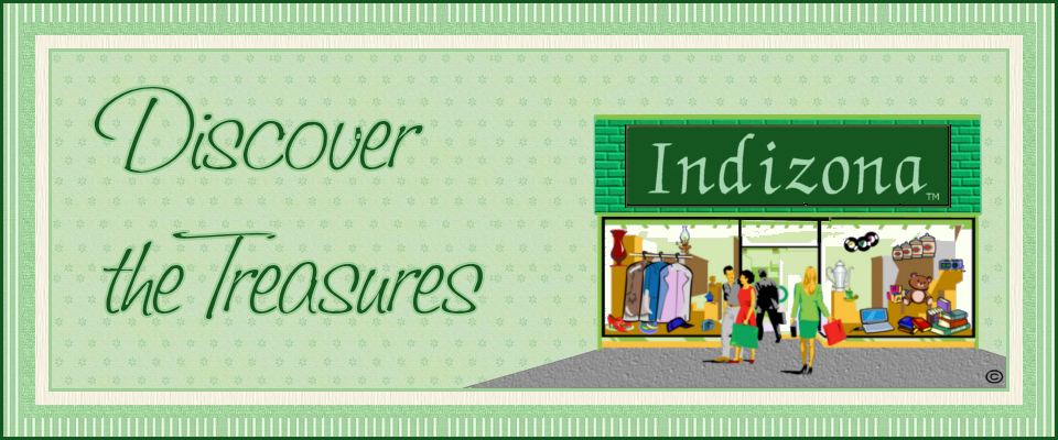 A welcome banner for Indizona
