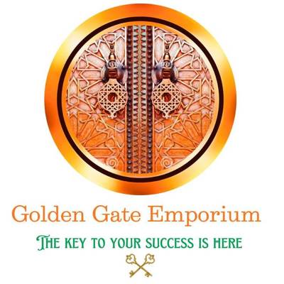 A welcome banner for Golden Gate Emporium