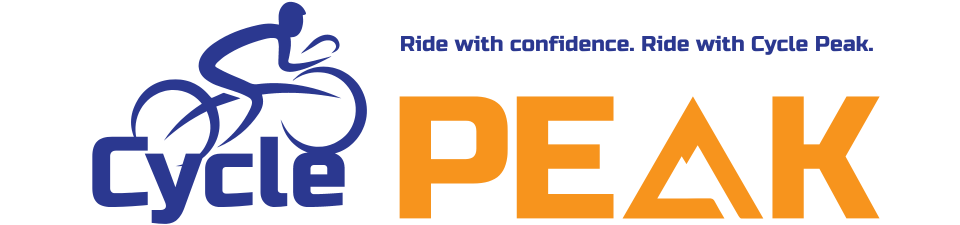 A welcome banner for Cycle Peak