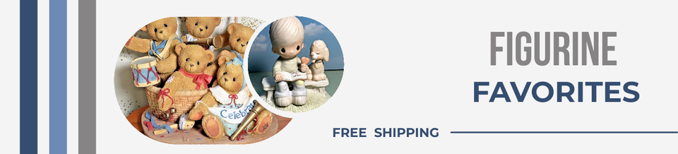 A welcome banner for FIGURINE FAVORITES