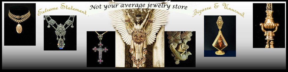 A welcome banner for VintageSparkles estate and costume jewelry and antiques