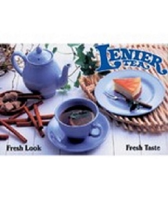 A welcome banner for American Vintage Gourmet Coffee-Lenier Tea