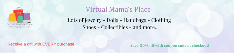 A welcome banner for Virtual_Mamas_Place          