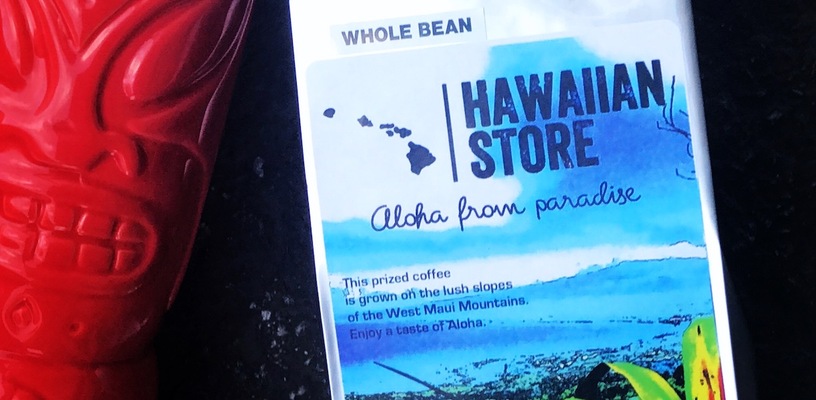 A welcome banner for Hawaiian Store