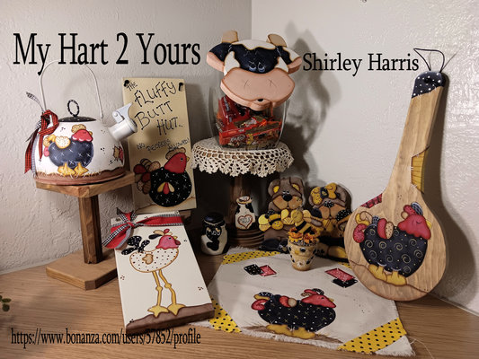 A welcome banner for Hand Crafted Cookie/Candy Jar Lids, Up-Cycled glass Bottle Art