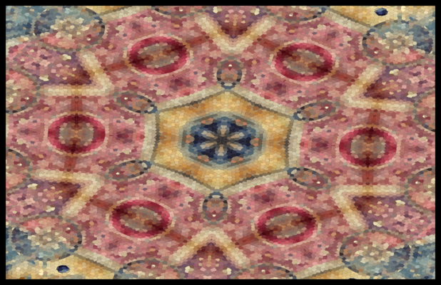 A welcome banner for sabrina's store