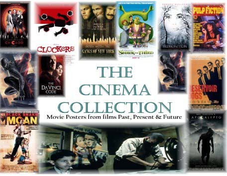 A welcome banner for The Cinema Collection