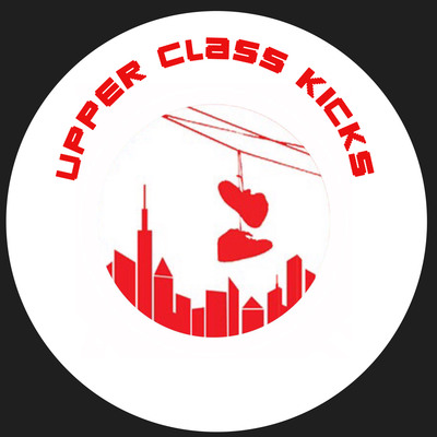 A welcome banner for UPPER CLASS KICKS
