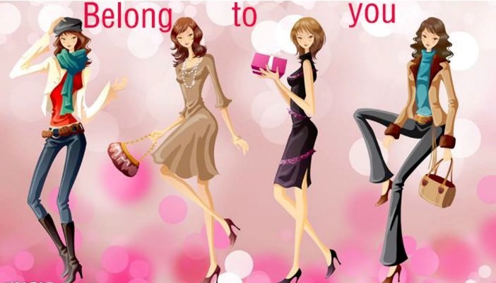 A welcome banner for tanfyyoung fashion shop