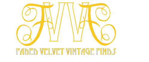 A welcome banner for Faded Velvet 