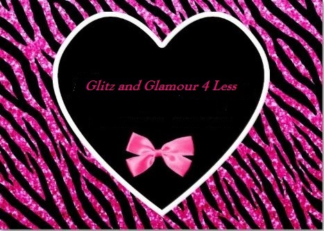 A welcome banner for Glitz and Glamour 4 Less