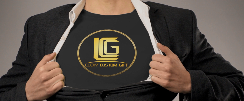 A welcome banner for Luckycustomgift