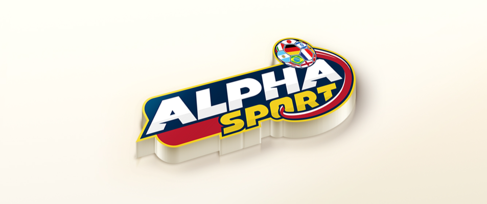 A welcome banner for Alpha Sport