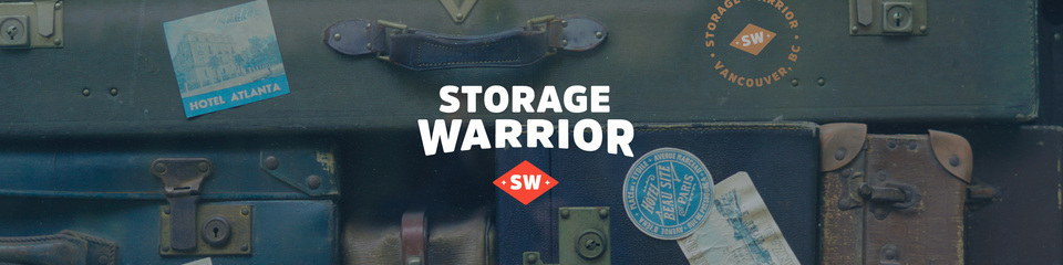 A welcome banner for Storage Warrior