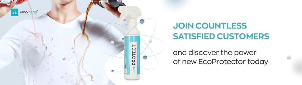 A welcome banner for GoGoNano - Nano Coating Waterproofing & Stainproof Sprays for Fashion