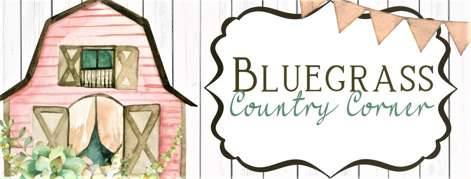 A welcome banner for BluegrassCountryCorner