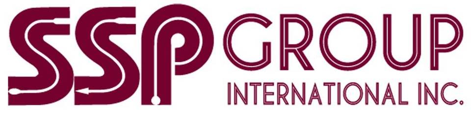 A welcome banner for SSP GROUP INTERNATIONAL INC