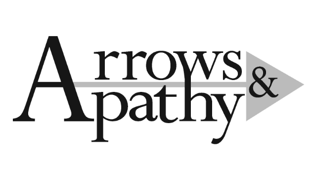 A welcome banner for Arrows & Apathy