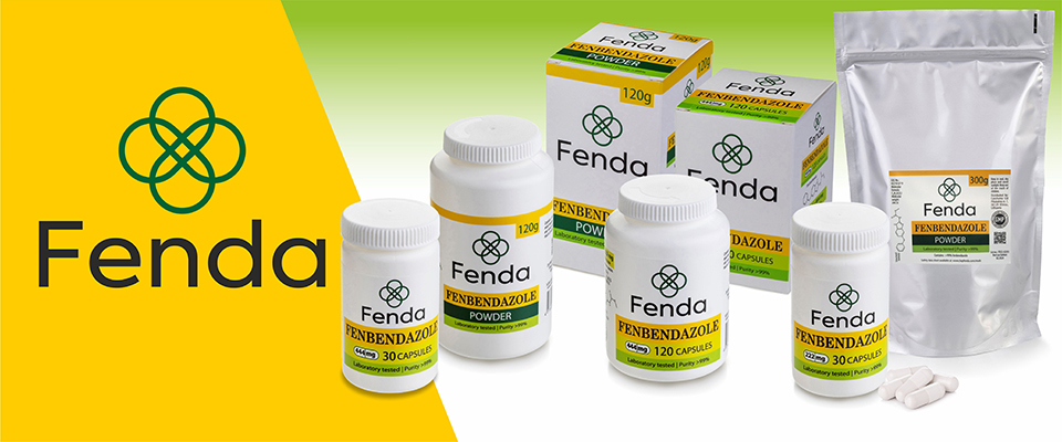 A welcome banner for FENDA Store