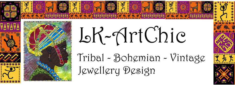 A welcome banner for LK Art Chic