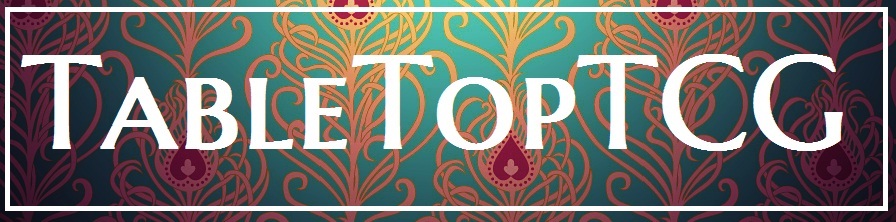 A welcome banner for TableTopTCG